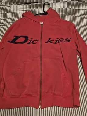 Dickies Vintage Red Full-Zip Hoodie